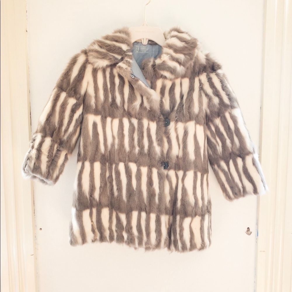 Vintage Kid's Fur Coat